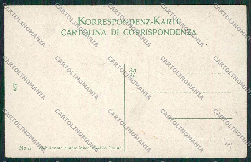 Trieste Città cartolina ZC0426 – retro
