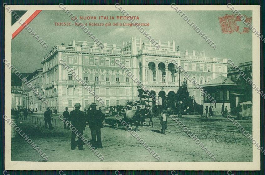 Trieste Città Palazzo della Luogotenenza cartolina ZC0437 – fronte