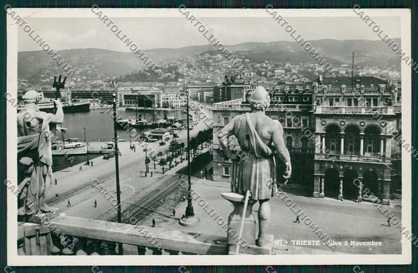 Trieste Città Foto cartolina ZC0454 – fronte