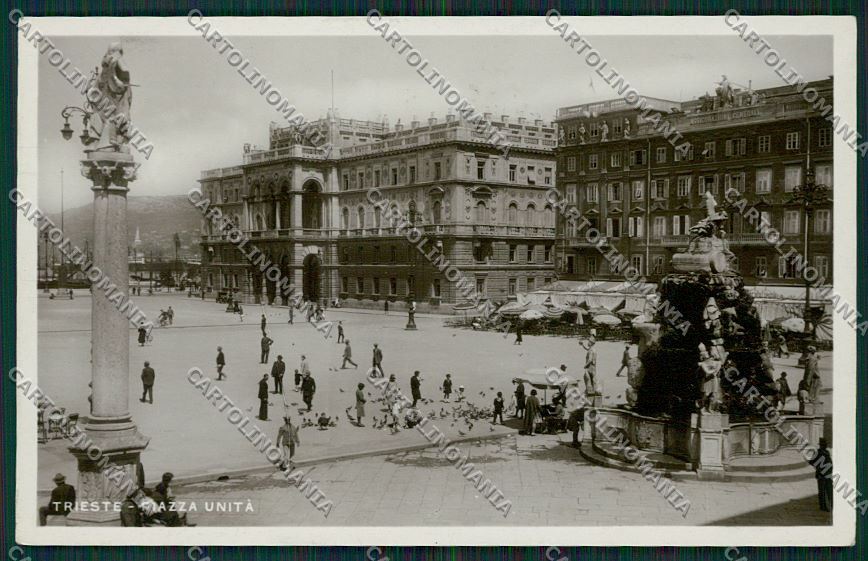 Trieste Città Foto cartolina ZC0457 – fronte