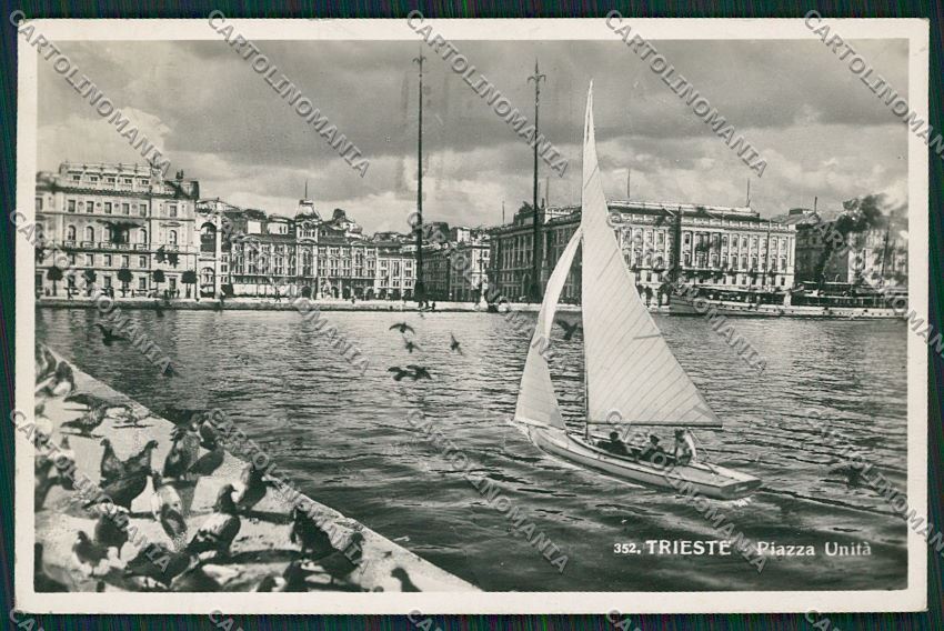 Trieste Città Foto cartolina ZC0458 – fronte