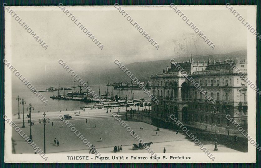 Trieste Città Palazzo della Prefettura Foto cartolina ZC0461 – fronte