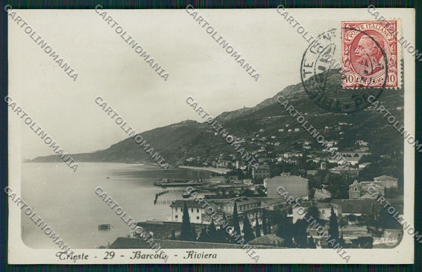 Trieste Barcola Foto cartolina ZC0465 – fronte