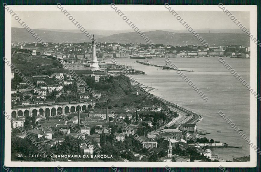 Trieste Barcola Foto cartolina ZC0467 – fronte