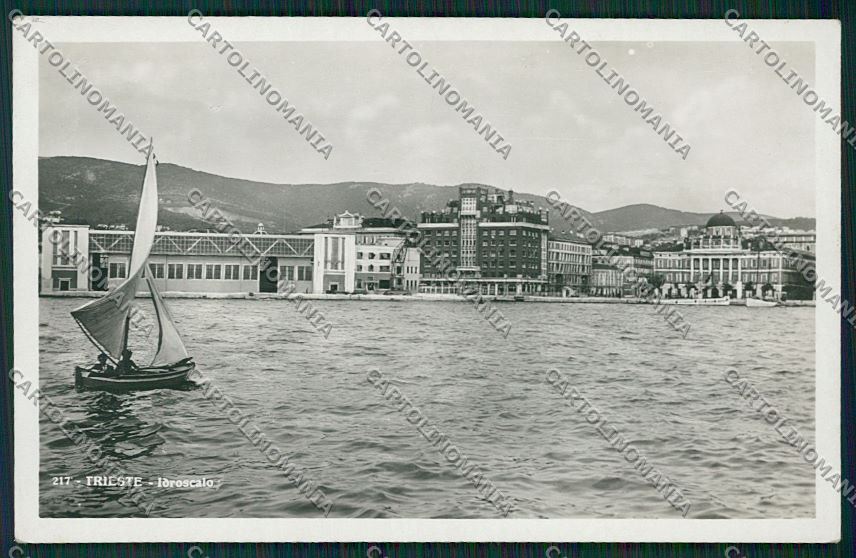 Trieste Città Foto cartolina ZC0486 – fronte