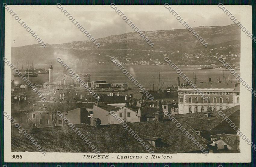 Trieste Città Lanterna Foto cartolina ZC0507 – fronte