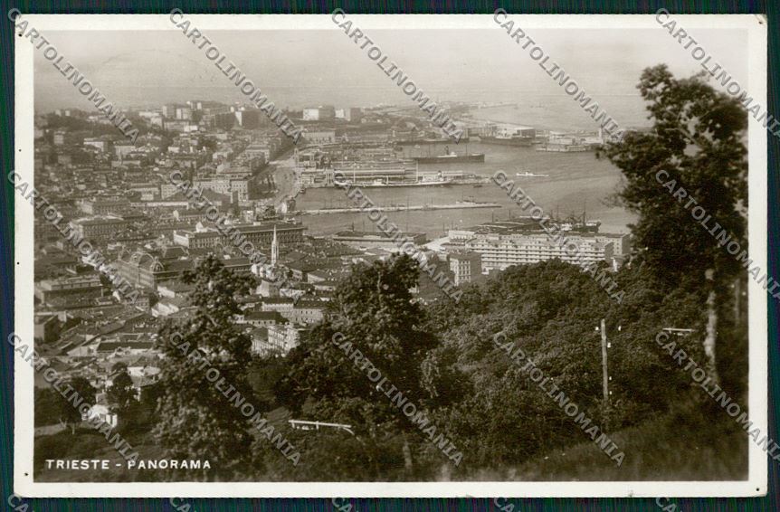 Trieste Città FORI Foto cartolina ZC0515 – fronte