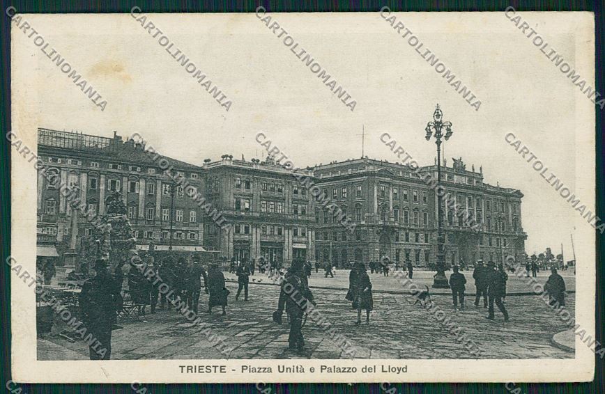 Trieste Città Palazzo del Lloyd cartolina ZC0546 – fronte