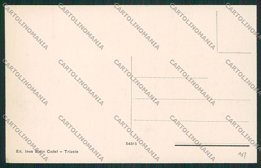 Trieste Muggia cartolina ZC0586 – retro