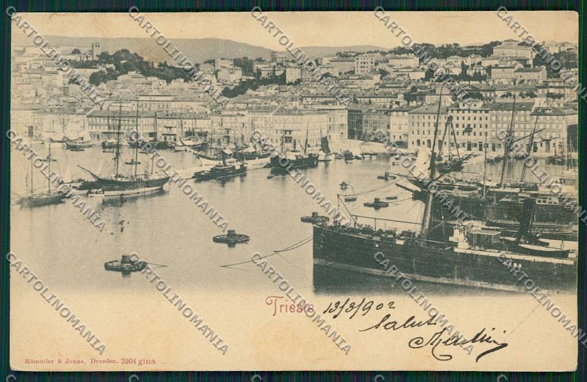 Trieste Città cartolina ZC0620 – fronte
