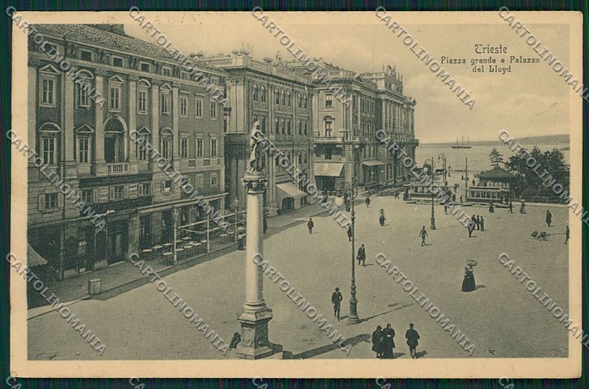 Trieste Città Palazzo del Lloyd STRAPPINO cartolina ZC0625 – fronte