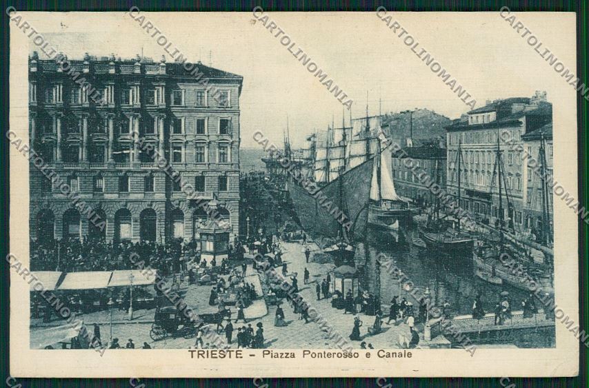 Trieste Città Veliero cartolina ZC0629 – fronte