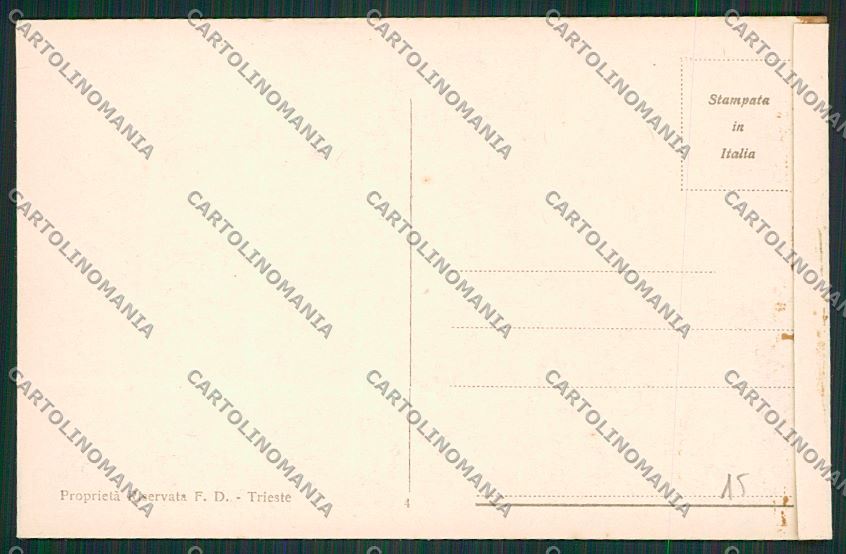 Trieste Città cartolina ZC0636 – retro