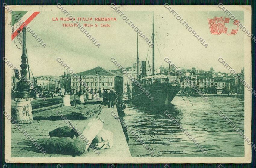 Trieste Città cartolina ZC0660 – fronte
