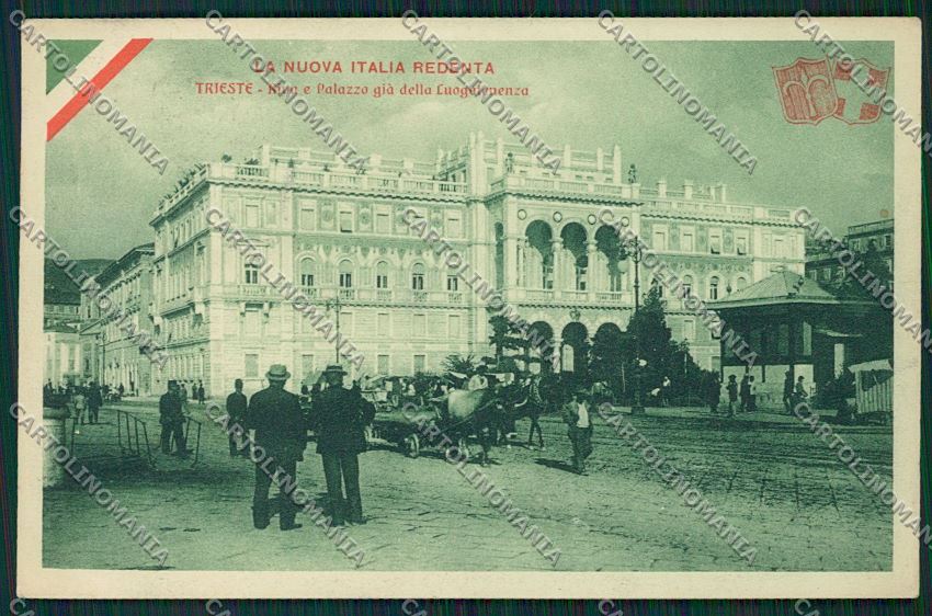Trieste Città Palazzo della Luogotenenza cartolina ZC0682 – fronte