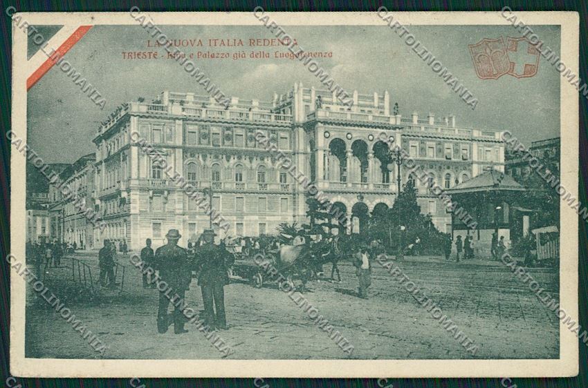 Trieste Città Palazzo della Luogotenenza cartolina ZC0750 – fronte