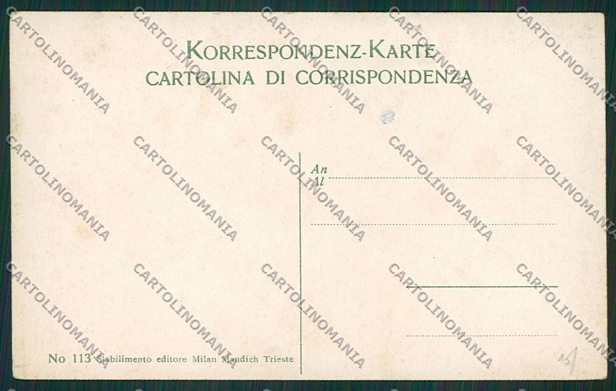 Trieste Città cartolina ZC0757 – retro