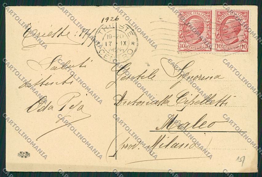 Trieste Città cartolina ZC0767 – retro