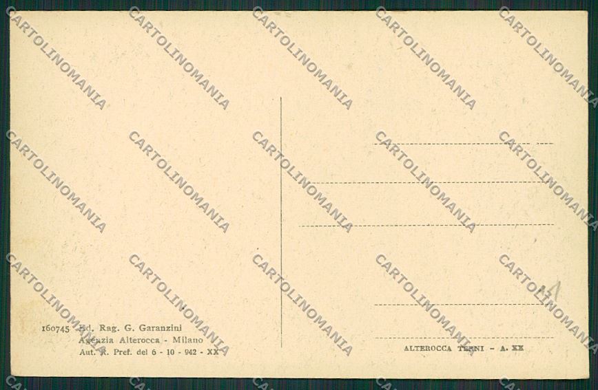 Trieste Città Alterocca cartolina ZC0768 – retro