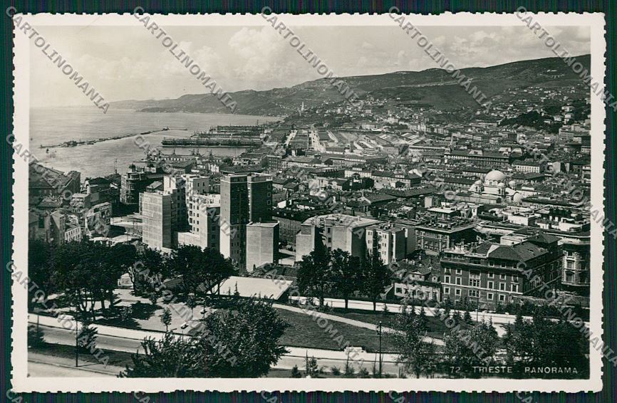 Trieste Città Foto cartolina ZC0798 – fronte
