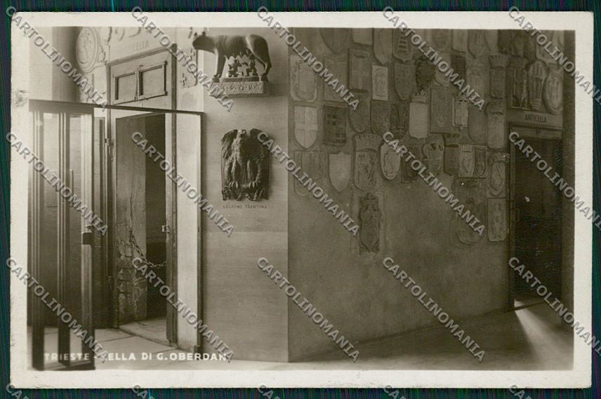Trieste Città Cella Guglielmo Oberdan Foto cartolina ZC0807 – fronte