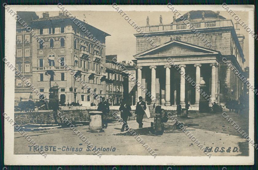 Trieste Città Foto cartolina ZC0819 – fronte