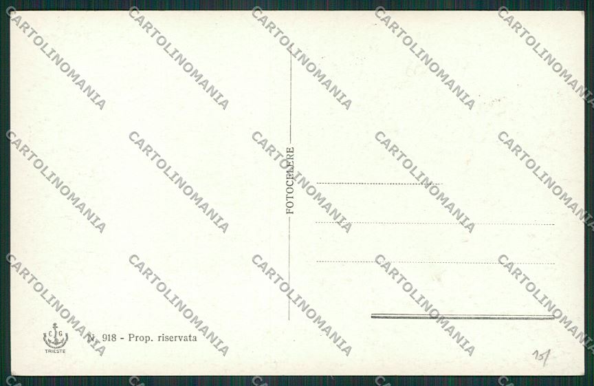 Trieste Barcola Foto cartolina ZC0824 – retro
