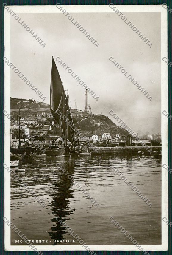 Trieste Barcola Faro della Vittoria Foto cartolina ZC0826 – fronte