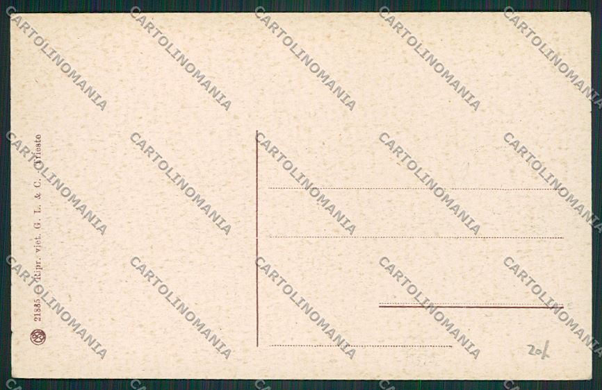 Trieste Città cartolina ZC0836 – retro