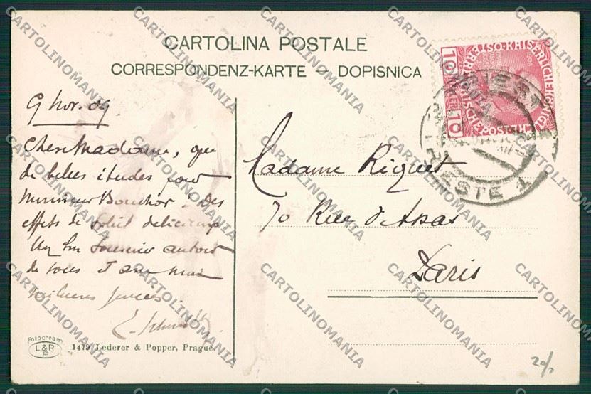 Trieste Città cartolina ZC0842 – retro