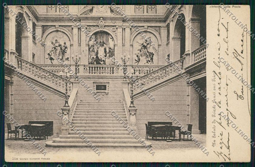Trieste Città Palazzo della Posta cartolina ZC0846 – fronte