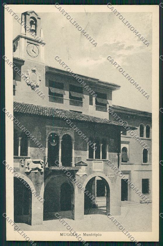 Trieste Muggia Municipio cartolina ZC0861 – fronte