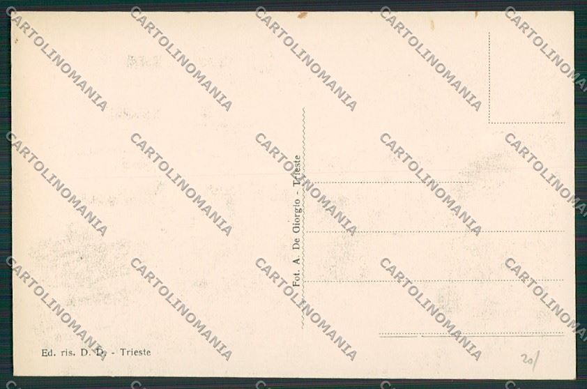 Trieste Muggia Municipio cartolina ZC0861 – retro