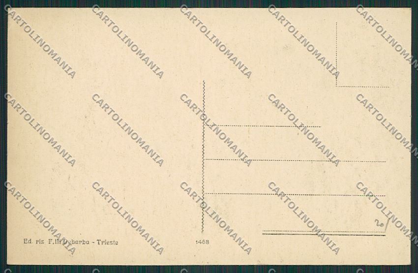 Trieste Muggia cartolina ZC0864 – retro