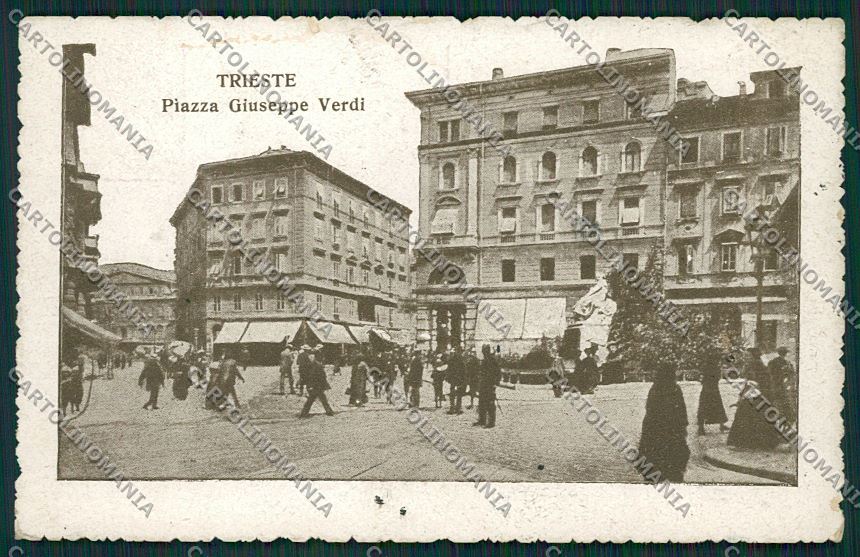 Trieste Città MACCHIE cartolina ZC0879 – fronte