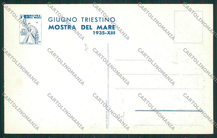 Trieste Città cartolina ZC0880 – retro