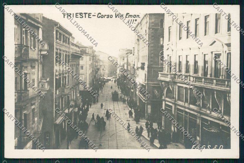 Trieste Città Foto cartolina ZC0911 – fronte
