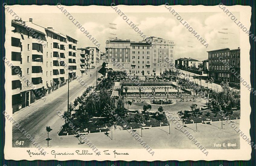 Trieste Città Foto cartolina ZC0913 – fronte
