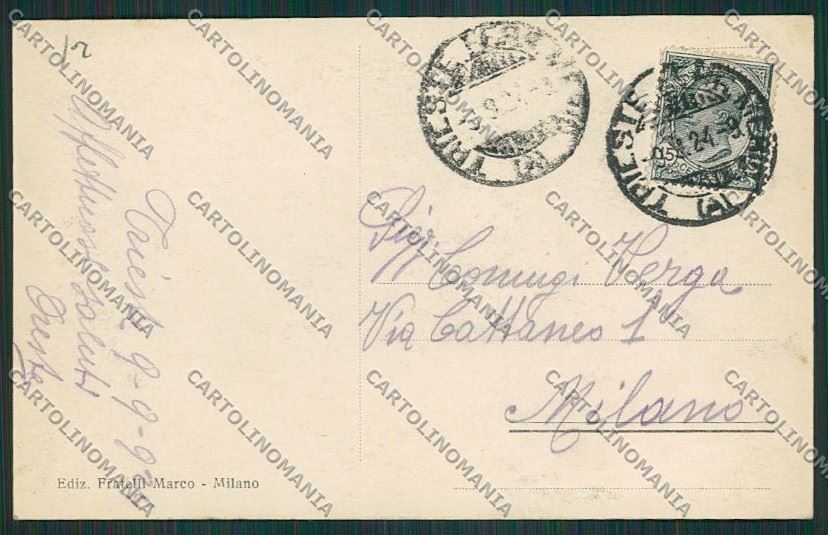 Trieste Città Foto cartolina ZC0919 – retro