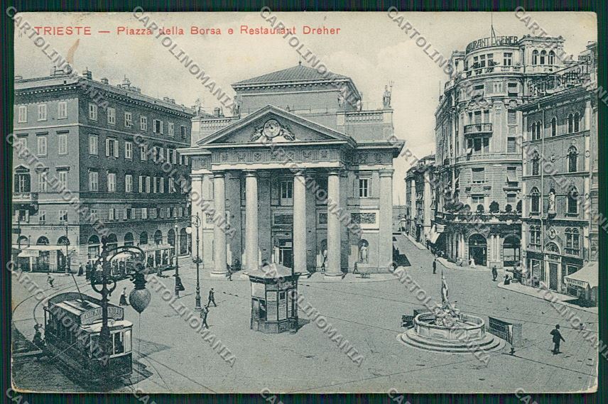 Trieste Città Ristorante Dreher cartolina ZC0924 – fronte