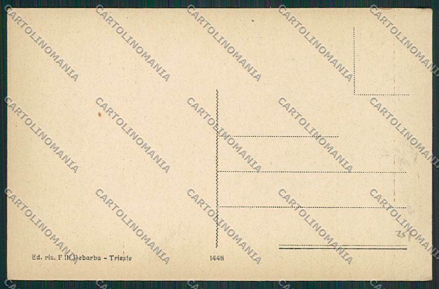 Trieste Muggia cartolina ZC0926 – retro
