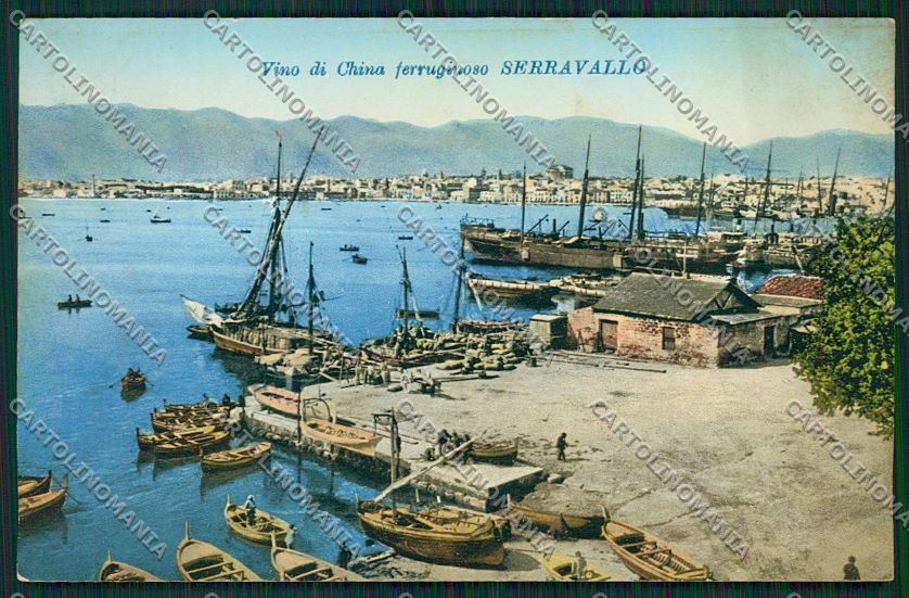 Trieste Vino China Ferruginoso Serravallo Pubblicitaria Palermo cartolina ZC0967 – fronte