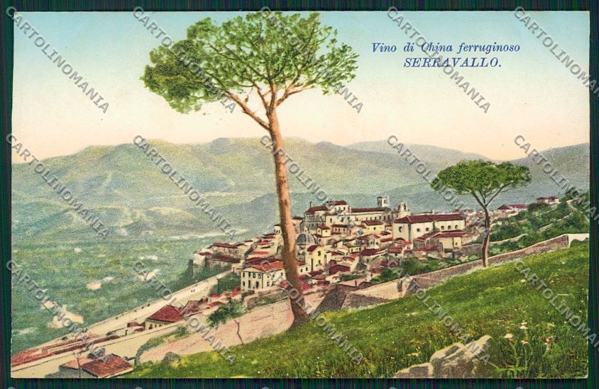 Trieste China Ferruginoso Serravallo Pubblicitaria Monreale cartolina ZC0971 – fronte