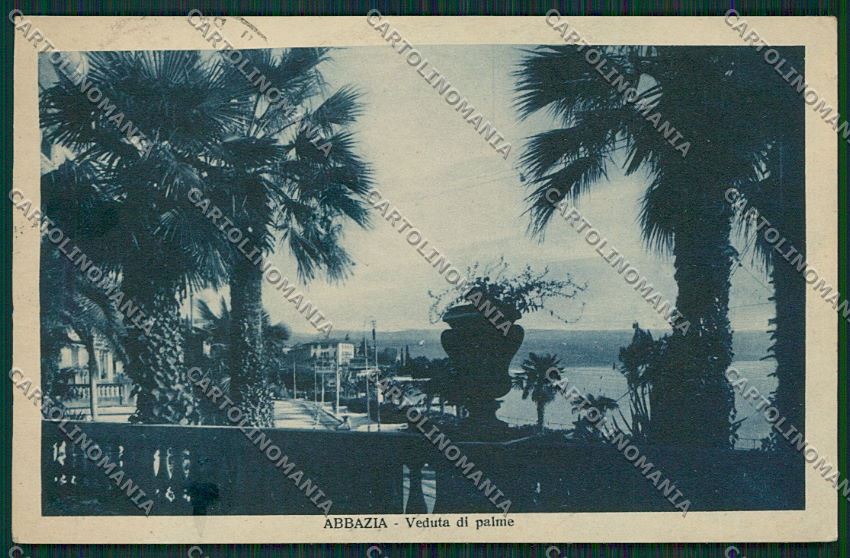 Croazia Abbazia cartolina ZC0987 – fronte