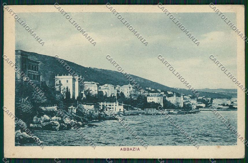 Croazia Abbazia cartolina ZC0996 – fronte
