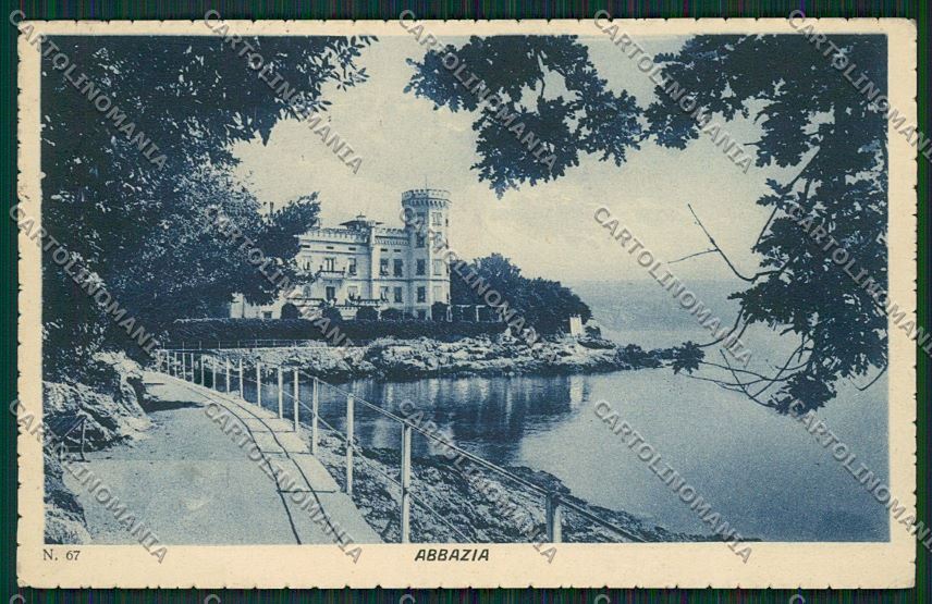 Croazia Abbazia cartolina ZC0997 – fronte