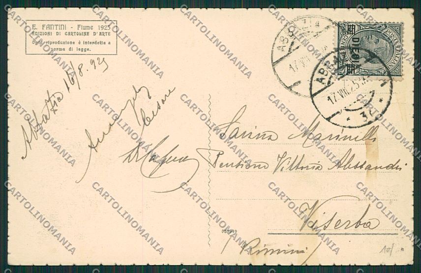 Croazia Abbazia cartolina ZC0997 – retro