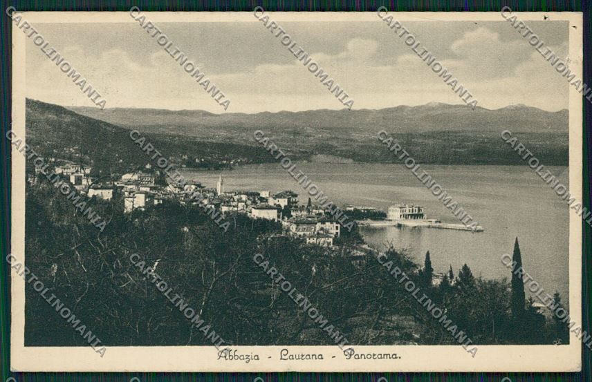 Croazia Abbazia cartolina ZC1012 – fronte
