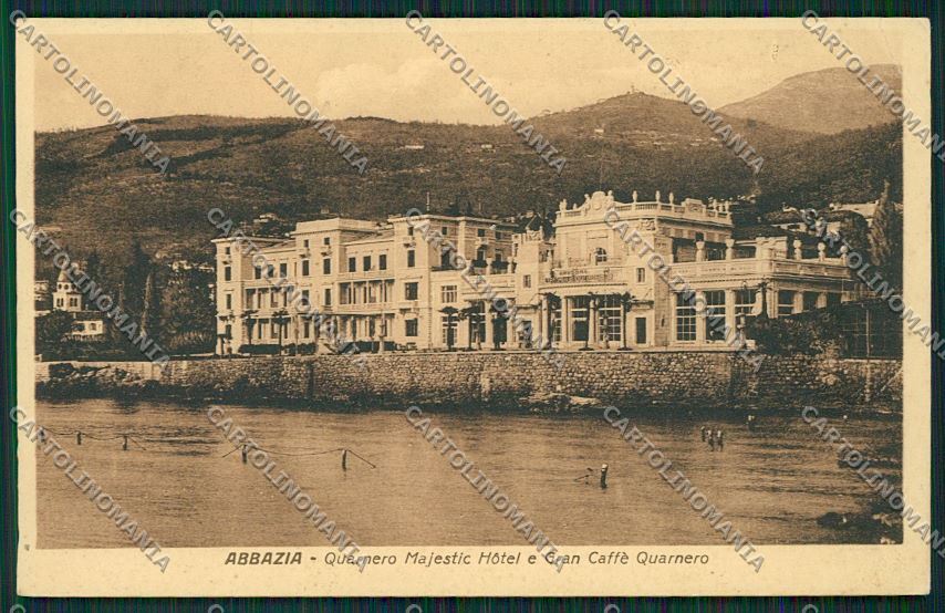 Croazia Abbazia cartolina ZC1016 – fronte
