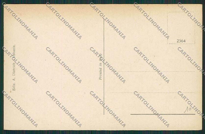 Croazia Abbazia cartolina ZC1025 – retro
